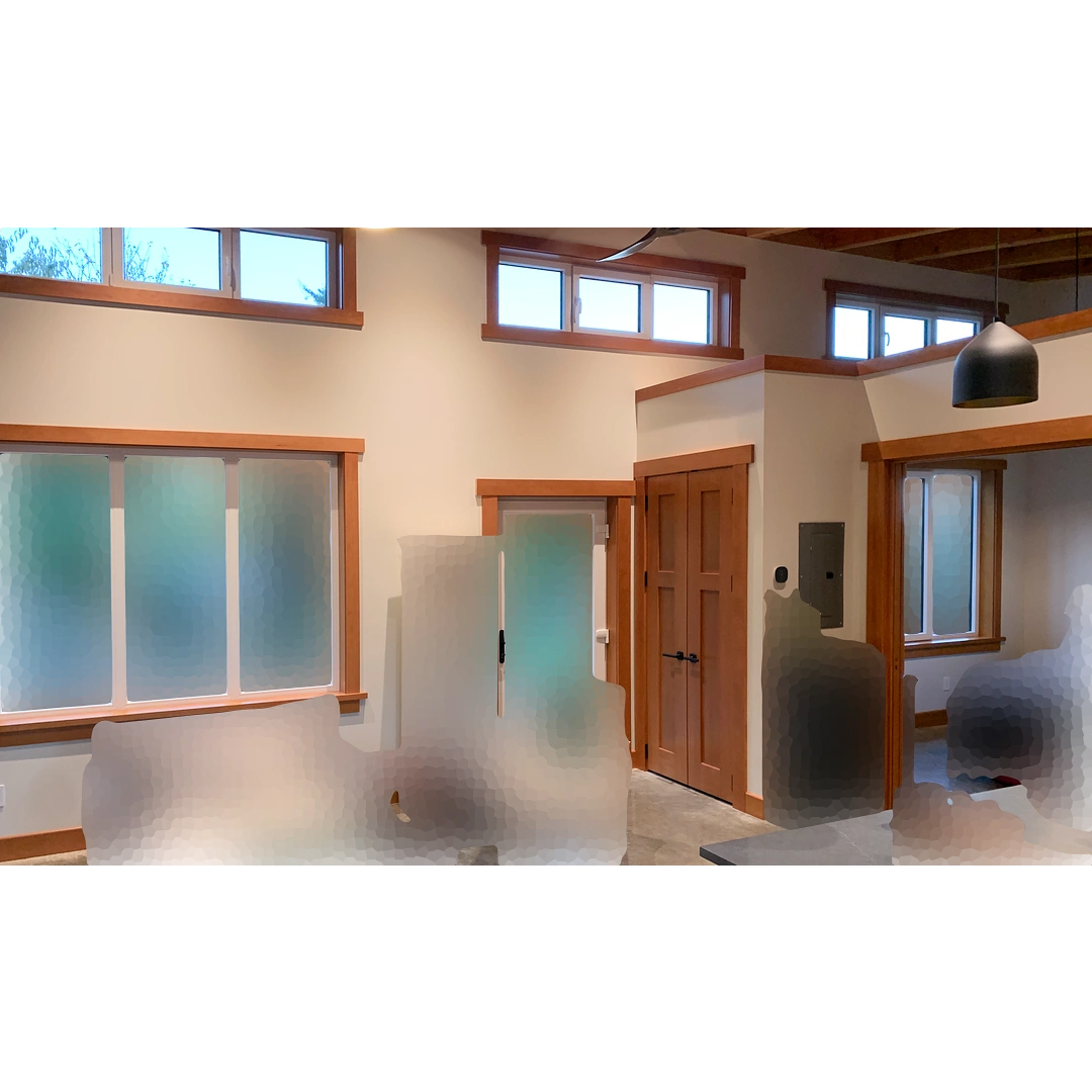 Solid fir interior trim work