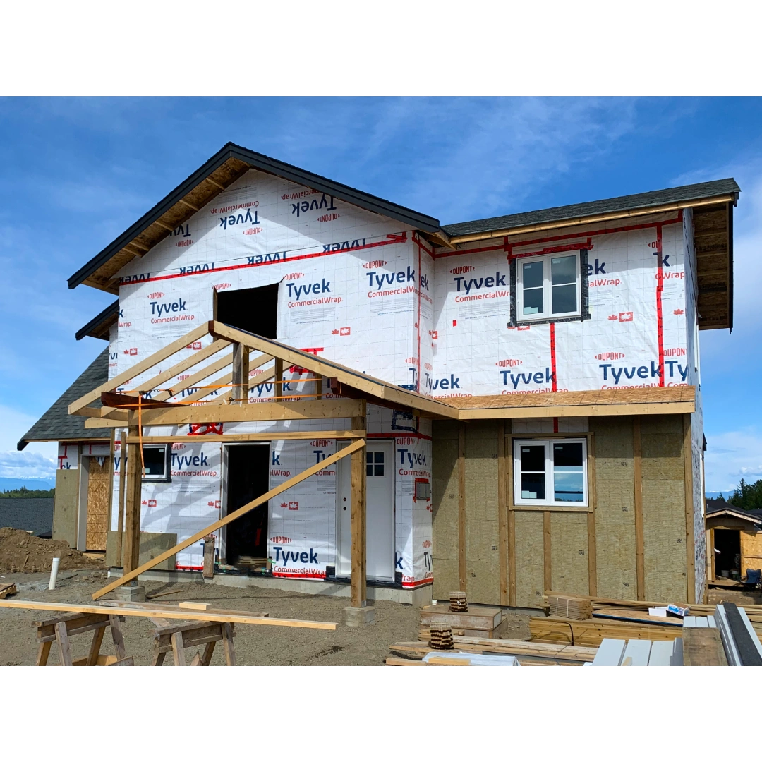 Duplex under construction